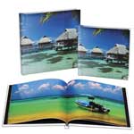hard cover lay flay and soft cover photo books