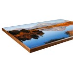 thick box wood mounted photoplaq